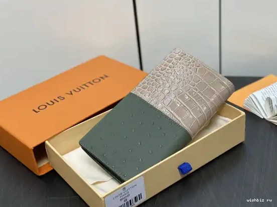 WIS LOUIS WALLET-10*19*2cm VUITTON BRAZZA 0512